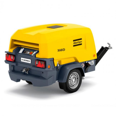Дизельный компрессор Atlas Copco XAS 68 Kd со встроенным генератором